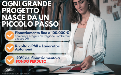 Misura Microcredito di Regione Lombardia: l’agevolazione attraverso il finanziamento di Asconfidi
